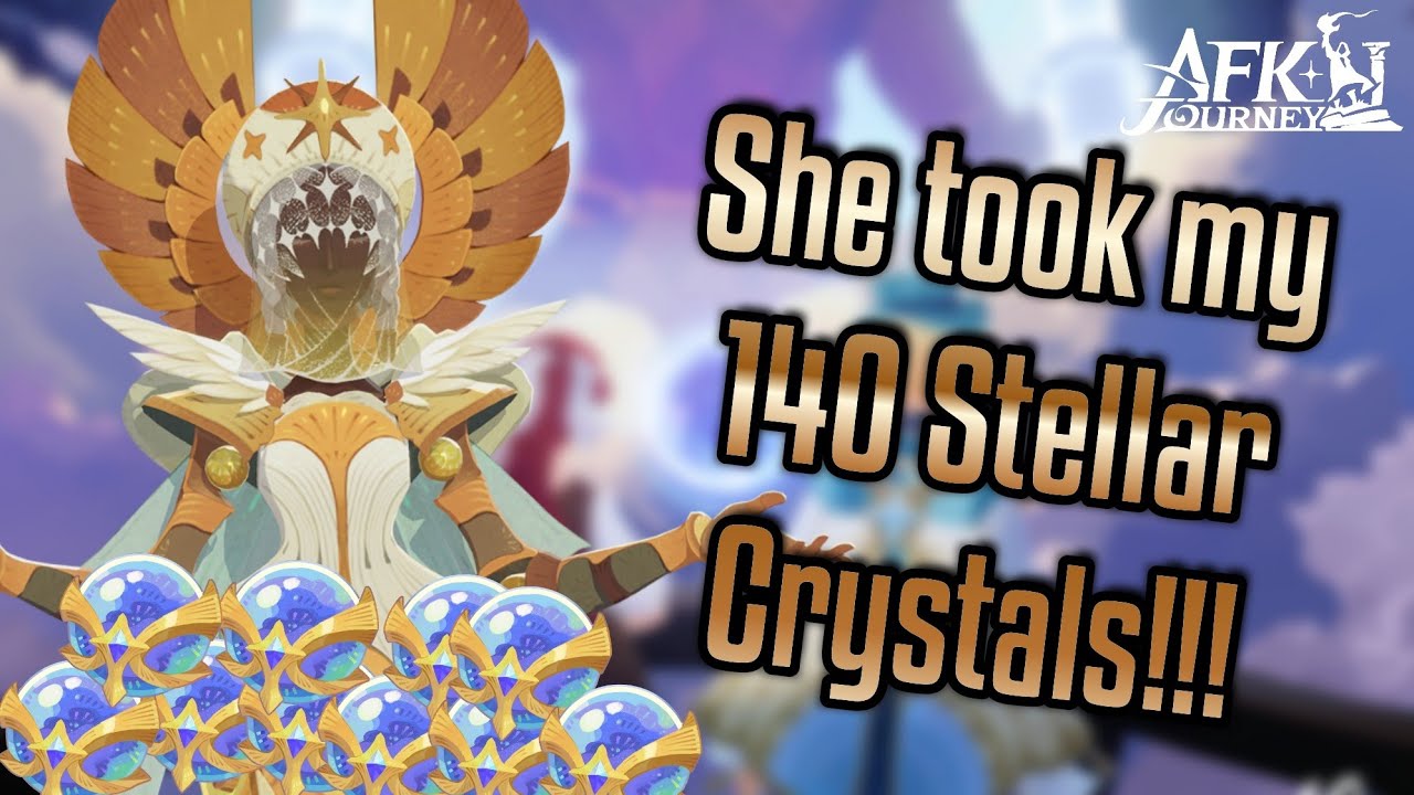 Scarlita has no pity!!! 140 Stellar Crystals on the way to SUPREME+ - AFK Journey