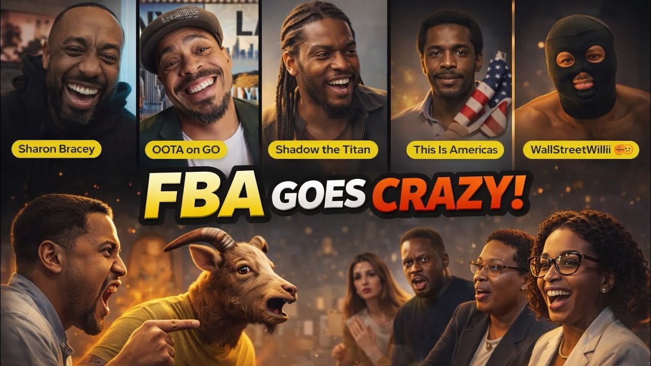 LIVE: FBA Panel Goes CRAZY! Reparations Debate Explodes 💣| Tariq Nasheed Talk Sparks CLASH🤣