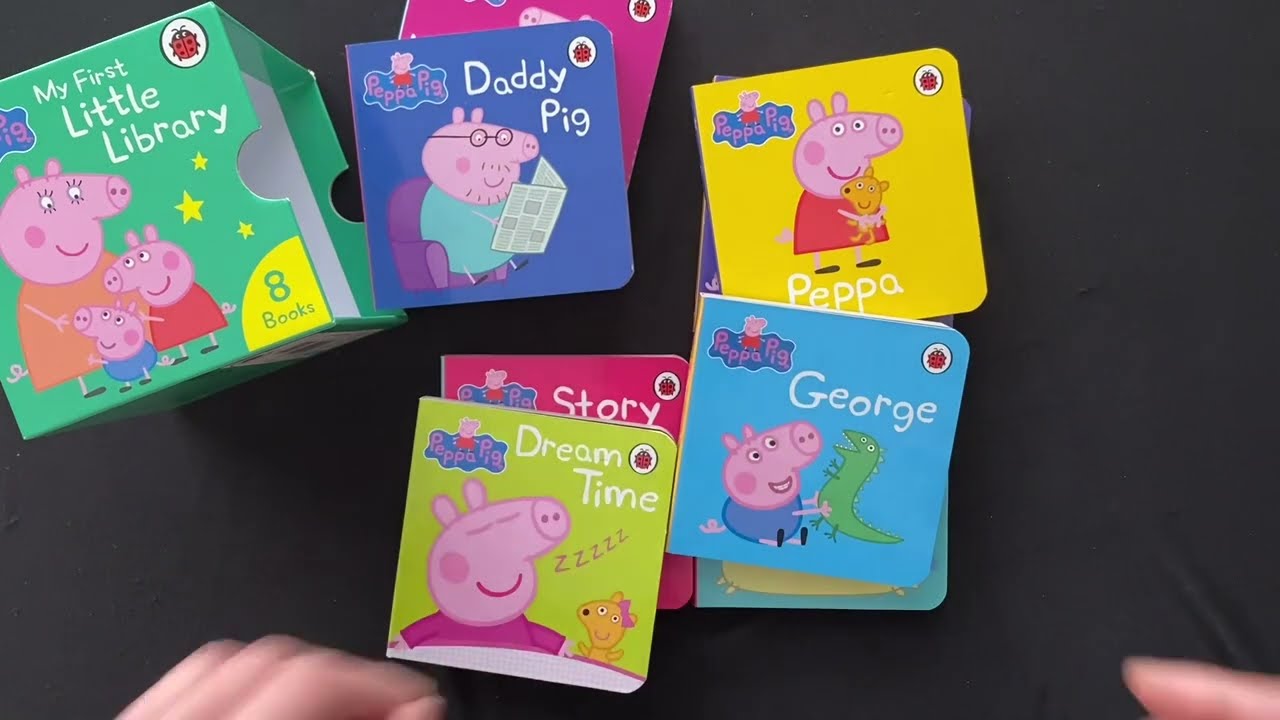 Peppa Pig & My First Little Library - Read Aloud Books For Children and Toddler