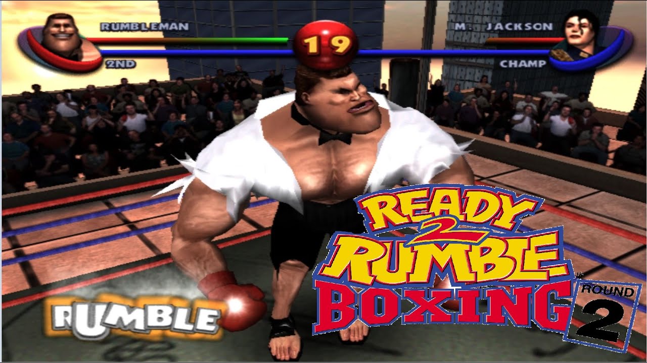 Rumbleman - Ready 2 Rumble Boxing Round 2 - Аркадный режим (Dreamcast) 4k60fps