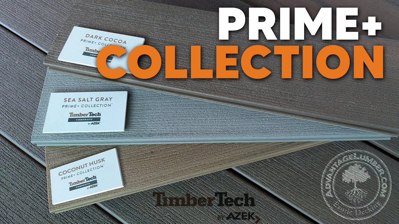 Сравнение цветов коллекции TimberTech Prime+ от AZEK