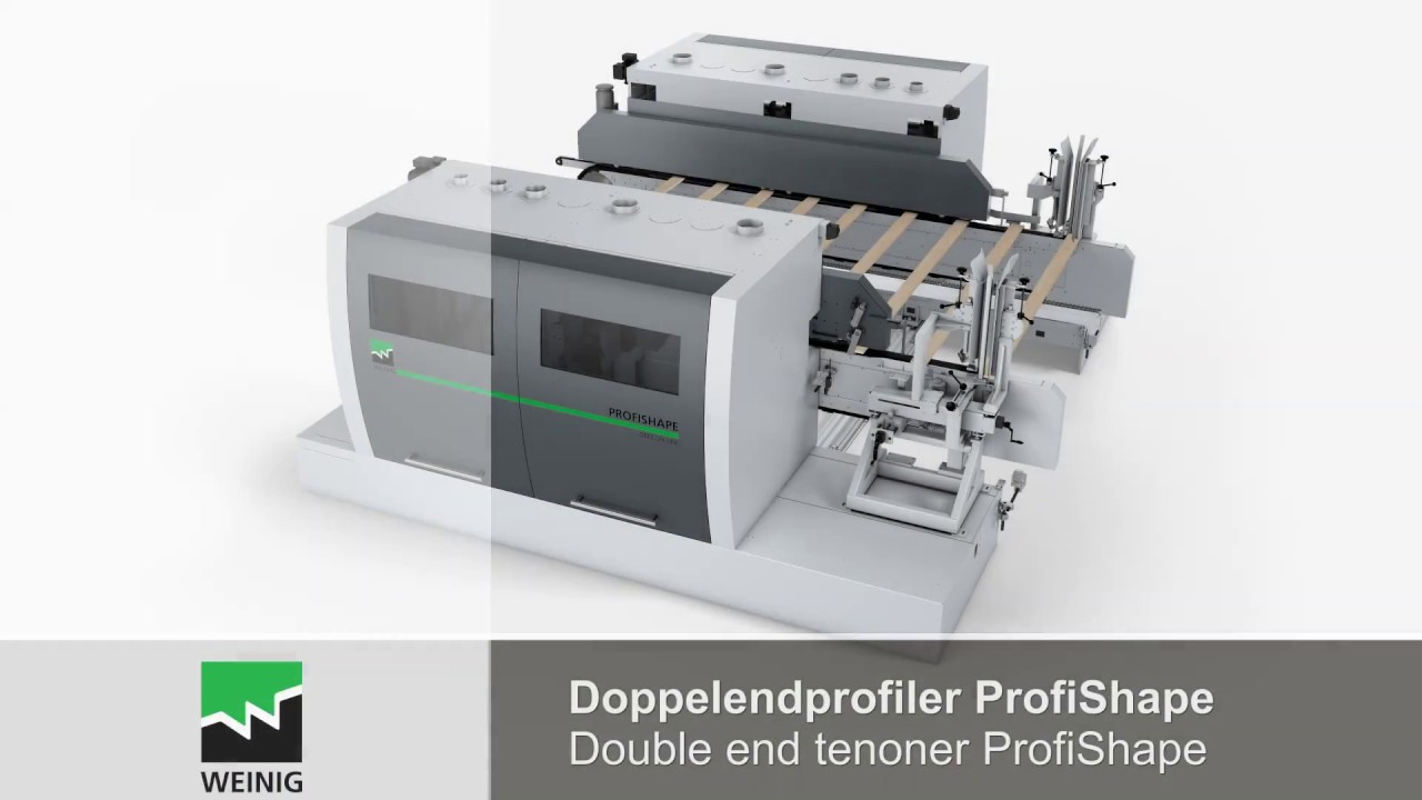 Keilzinken von Faserplatten mit dem WEINIG Doppelendprofiler ProfiShape
