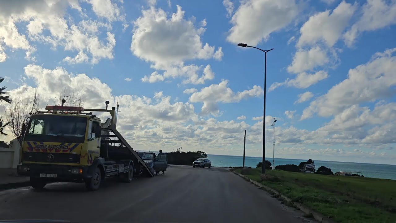 Tangier Driving Tour  جولة بالسيارة في المغرب, طنجة العالية, جمال مدن المغرب