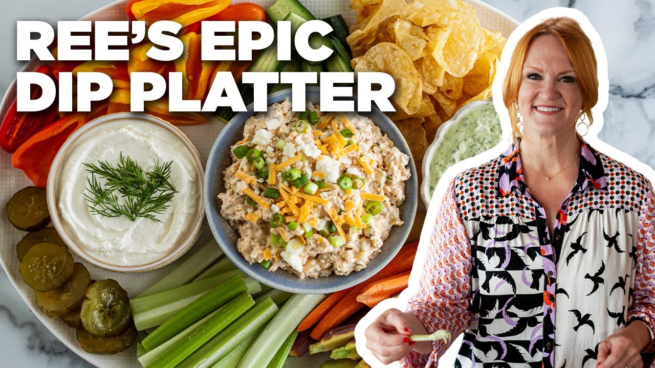 Ree Drummond's Epic Dip Platter | The Pioneer Woman | Food Network