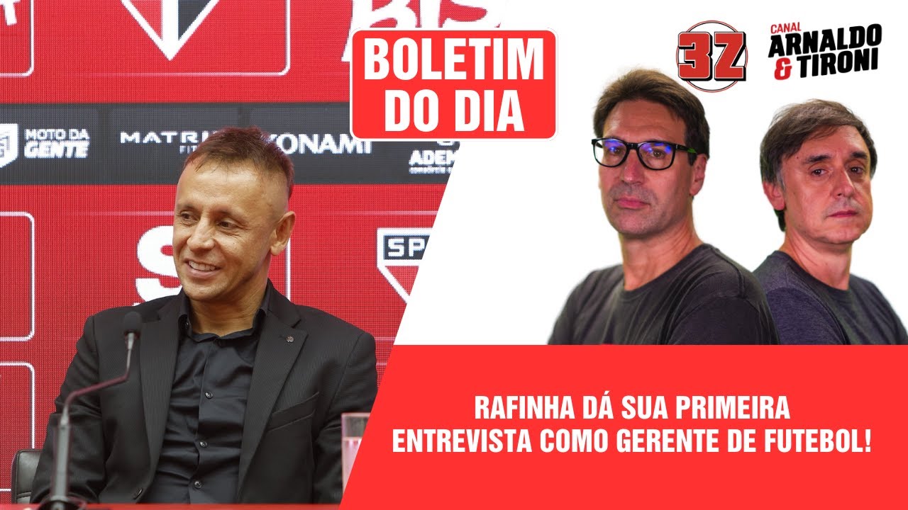 BOLETIM INFORMATIVO: RAFINHA CHEGOU. DÁ PRA CONFIAR?