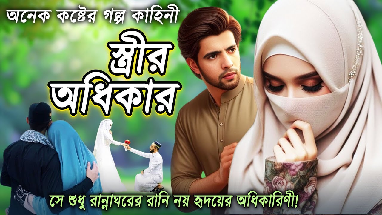 স্ত্রীর অধিকার অনেক কষ্টের গল্প কাহিনী !! কেন চুপ করে সহ্য করে যাচ্ছে সব কিছু? গল্পটি শুনে কাঁদবেন!