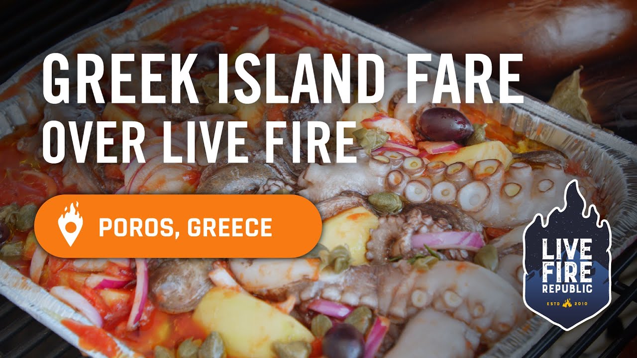 Destination Greece Ep2 | Greek Island Fare over Live Fire with Primo Ceramic Grills