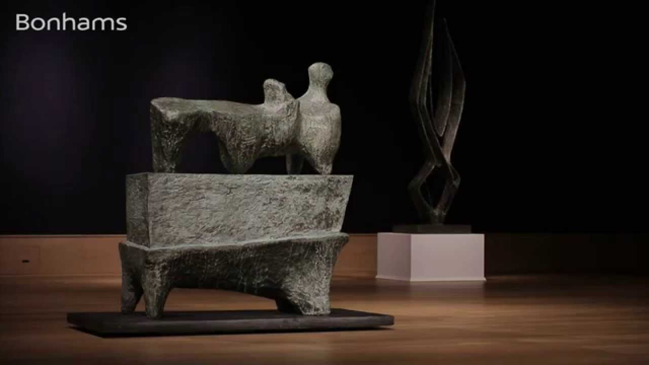 Modern British and Irish Art Sale Highlights: Henry Moore's 'Reclining Figure on a Pedestal'