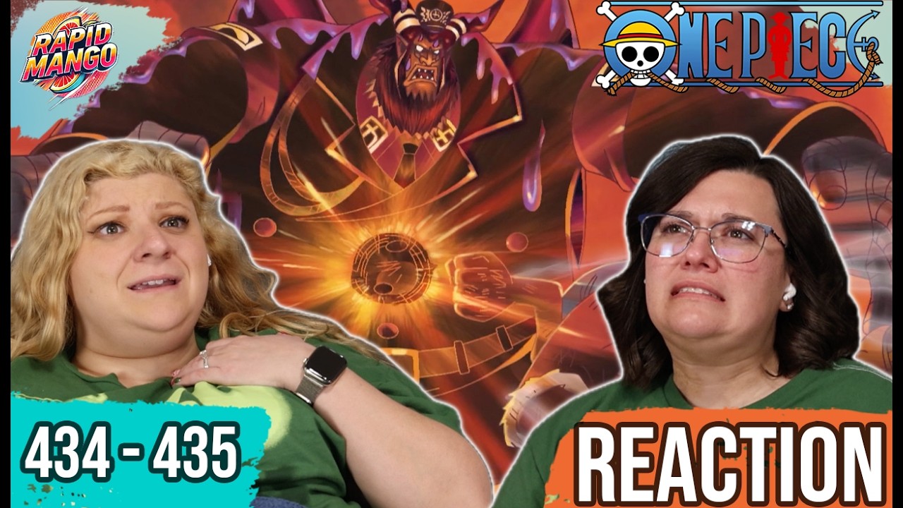 MAGELLAN JOINS THE FIGHT!! | One Piece Reaction | Episodes 434 & 435