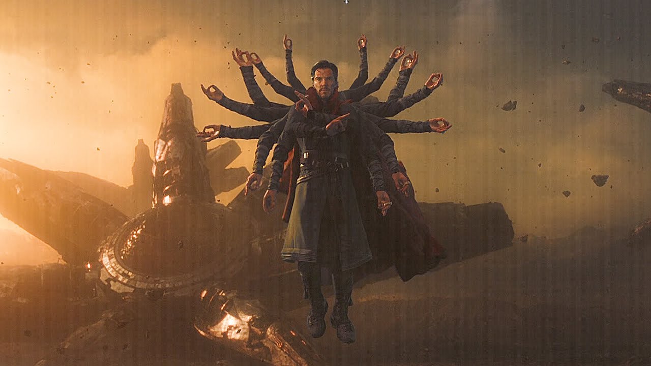타노스 vs 닥터 스트레인지 전투 장면 | 어벤져스: 인피니티 워 (Avengers: Infinity War, 2018) [4K]