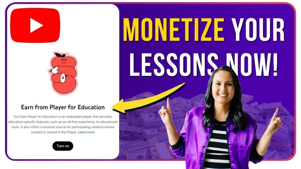 YouTubes&nbsp;Player for&nbsp;Education&nbsp;| A NEW Way to Earn on the Platform!
