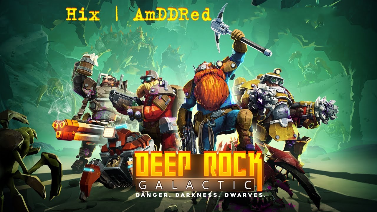🔴Deep Rock Galactic c @AmDDReds и @Alex_Twofoxich