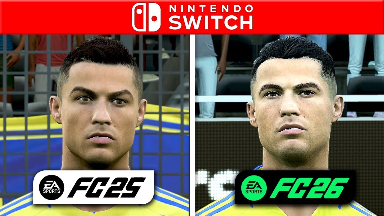 FC 25 vs FC 26 | Nintendo Switch Comparison