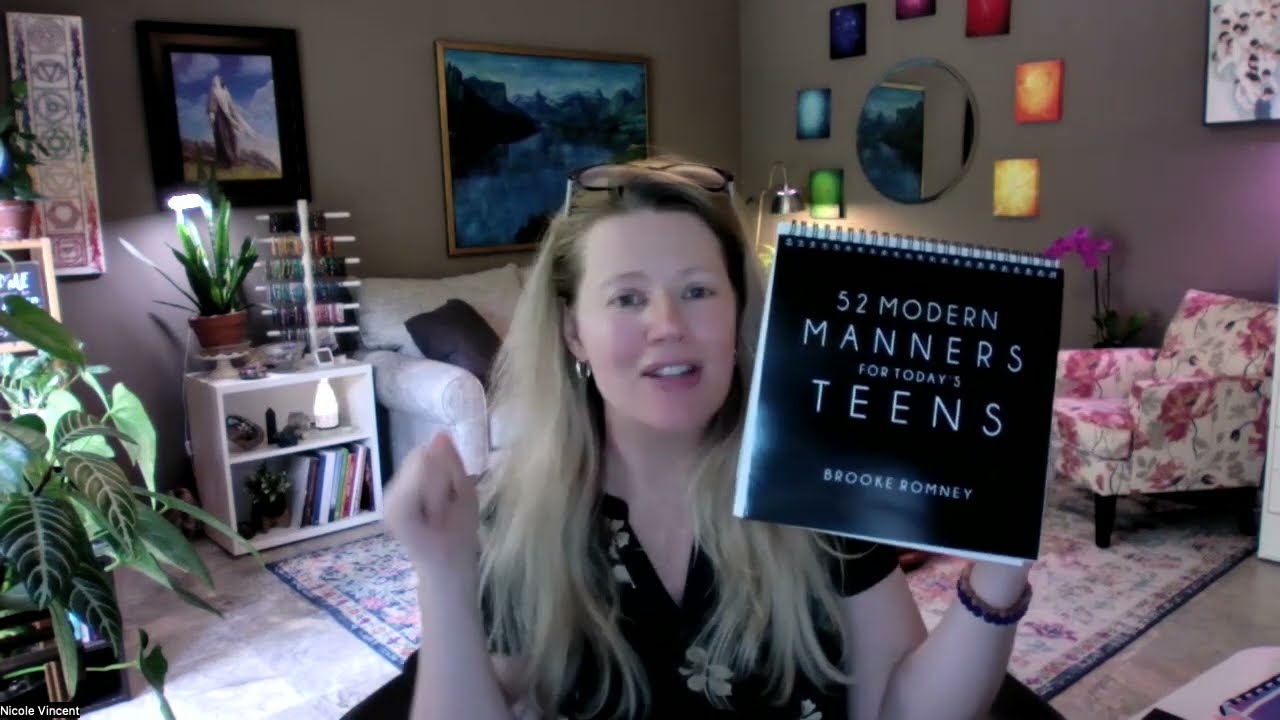52 Modern Manners for Teens review #teengift #conversationstarters