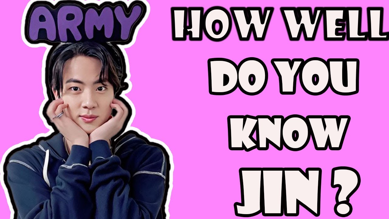 BTS JIN QUIZ | How well do you know Jin ???