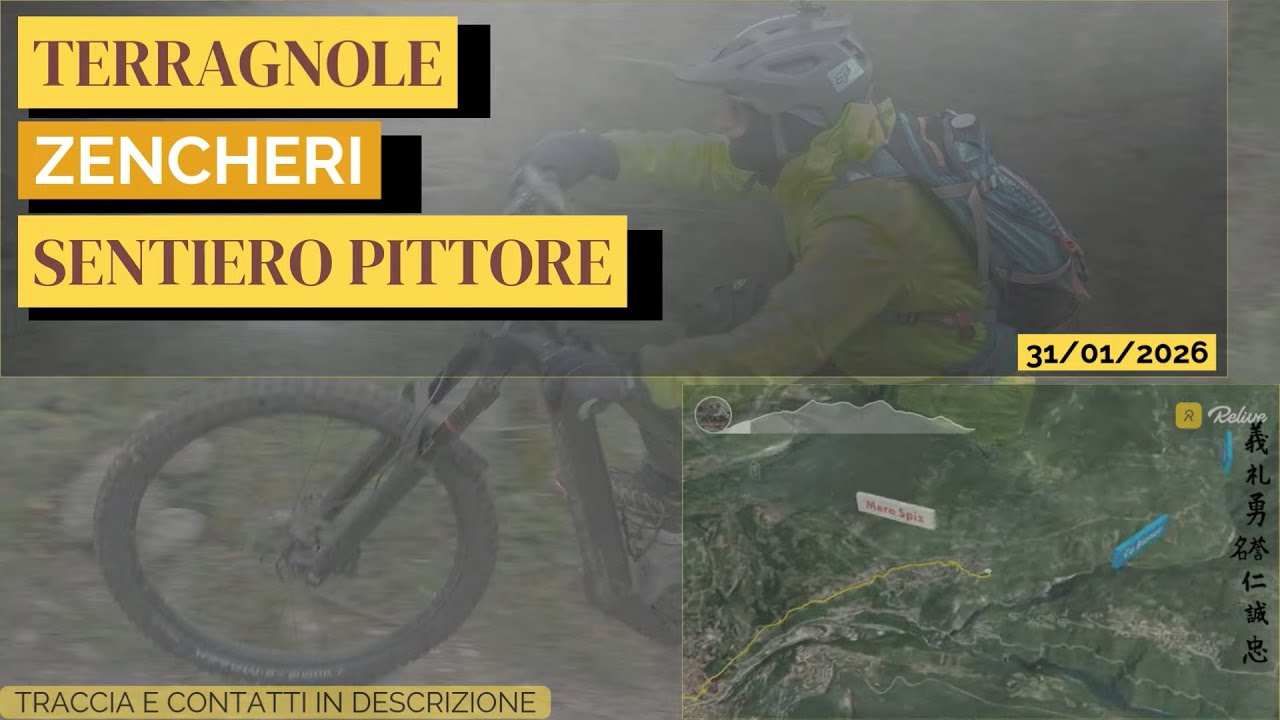 Terragnole -  Zencheri - sentiero Pittore - Terragnole 31.01.26