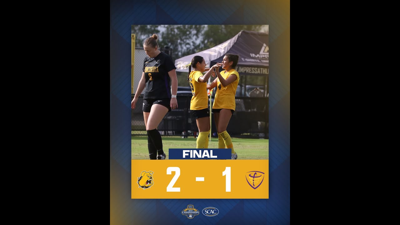 2024 SCAC Women's Soccer Semifinals - Texas Lutheran 2, Concordia 1, Kerwin Johnson & Natalia Cortez