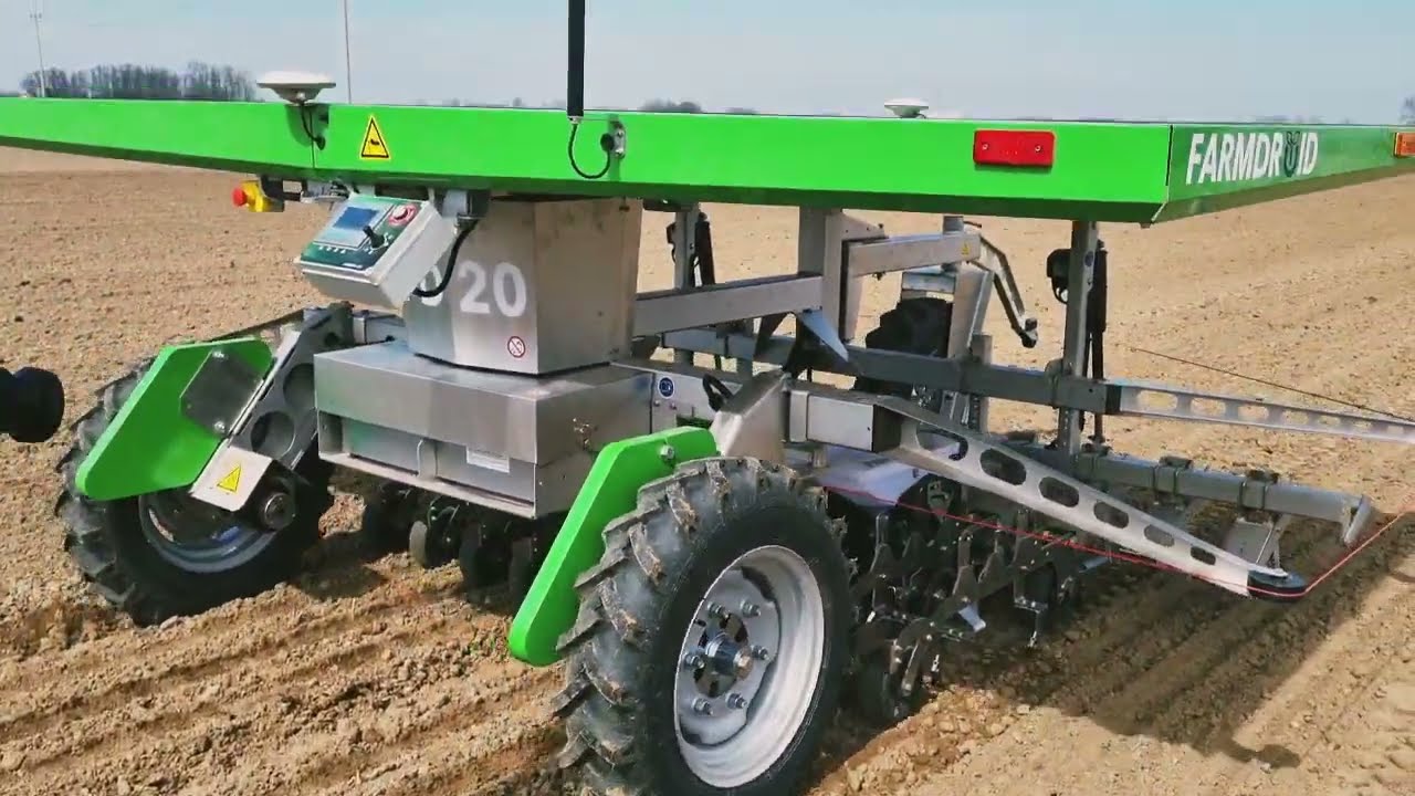 Farmdroid &ndash; pierwszy na świecie robot do siewu i odchwaszczania warzyw na polu HR Kalinowa