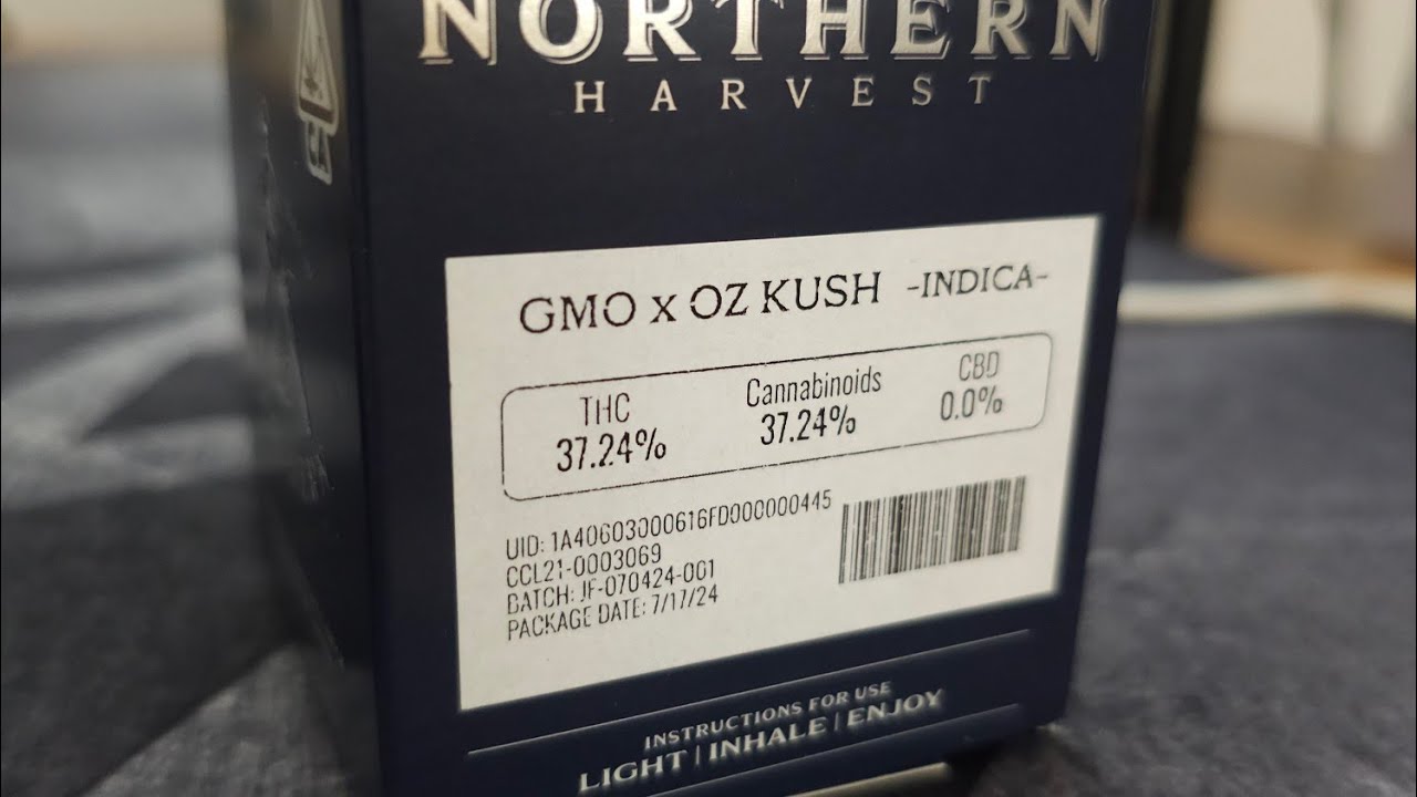 I Got 37% THC Bud From Northern Harvest (GMO x OZ KUSH)