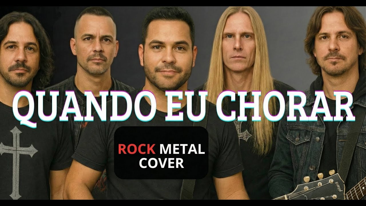 QUANDO EU CHORAR | VERSÃO ROCK  METAL  GOSPEL | BANDA ELE VEM
