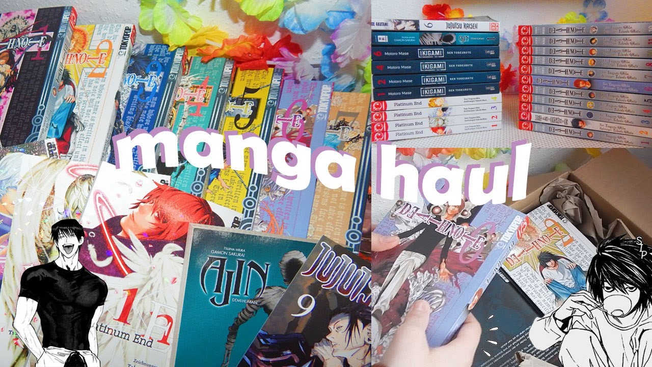 manga haul & unboxing 📚✨ || 20+ volumes