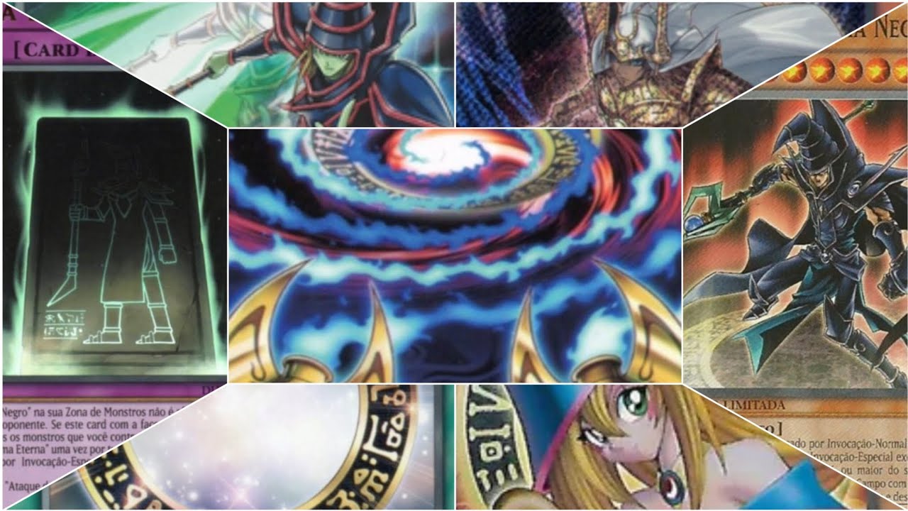 Mudando efeitos de cartas do mago negro. Yu Gi Oh!.