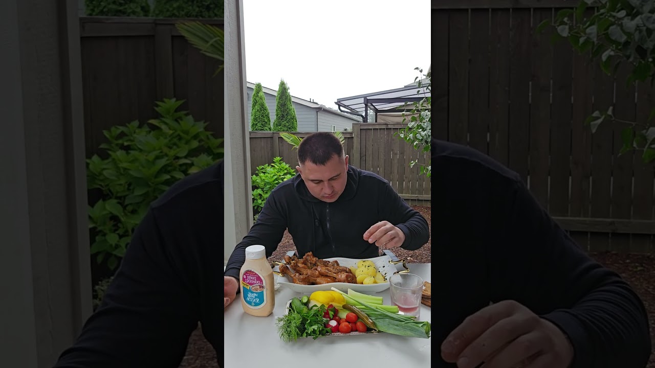 курица 🐔  🥔 картошка овощи мукбанг реки