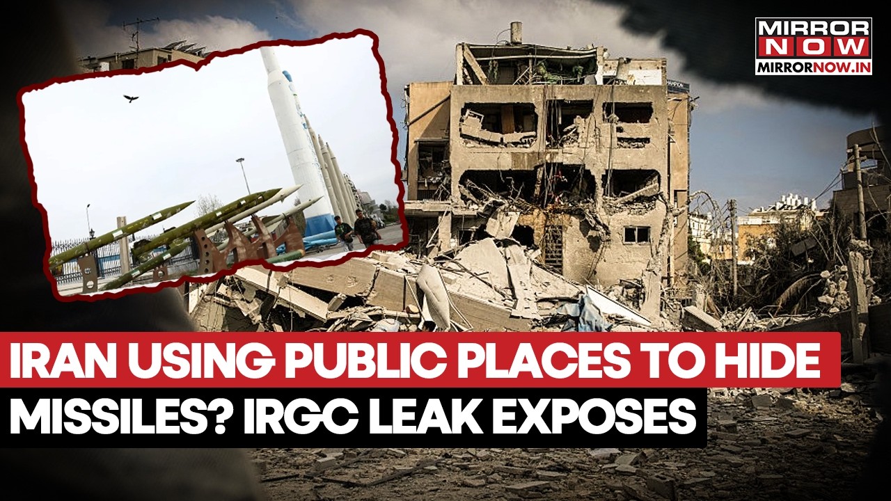 Shocking Leak: IRGC Document Shows Iran Using Civilian Spaces to Conceal Missile Forces