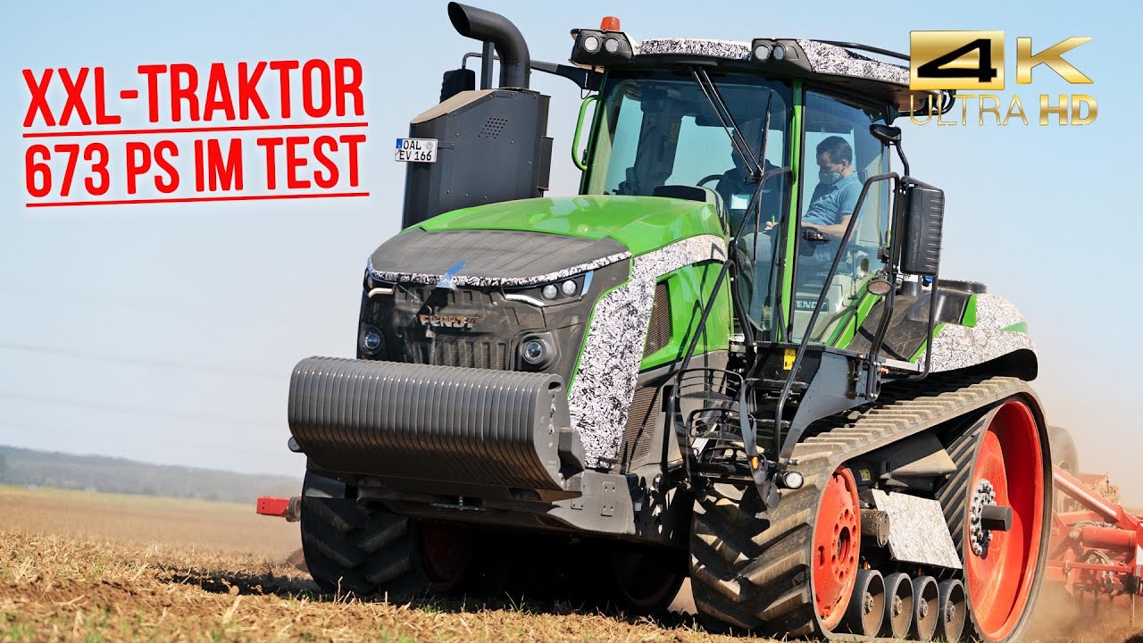 Fendt 1100 Vario MT Test-Drive [673 PS Raupentraktor | 1167 Vario MT | Prototyp 😲]