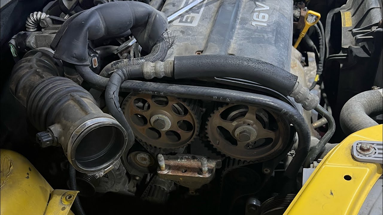 How to replace timing belt on 2004 Chevrolet Aveo