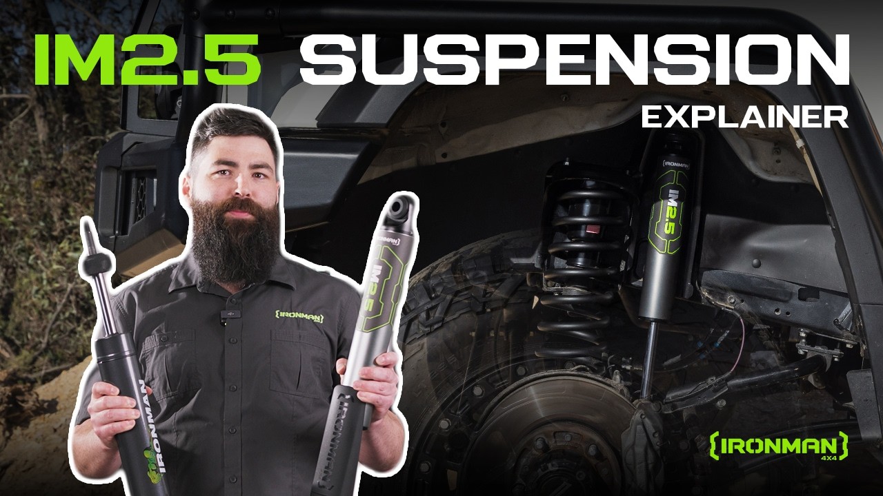 New IRONMAN 4X4 IM2.5 Monotube Shock Absorbers | Lift Kit Upgrade Explained