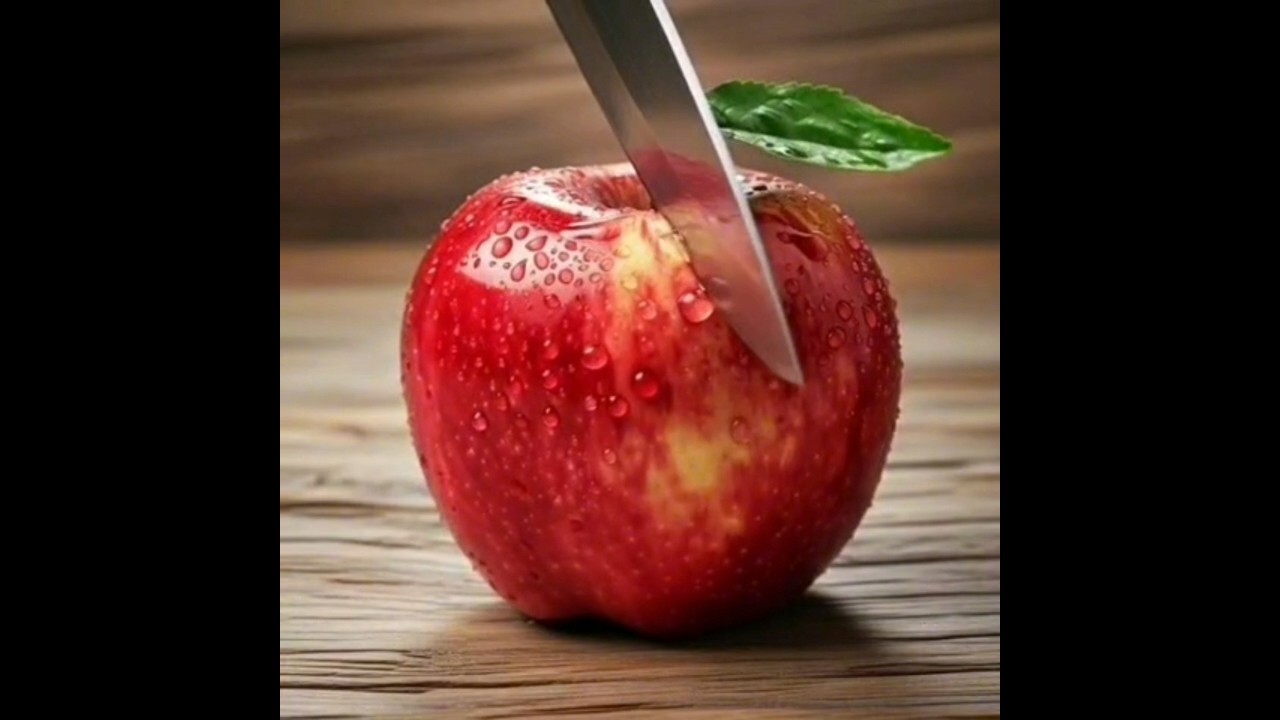 cortando fruta 