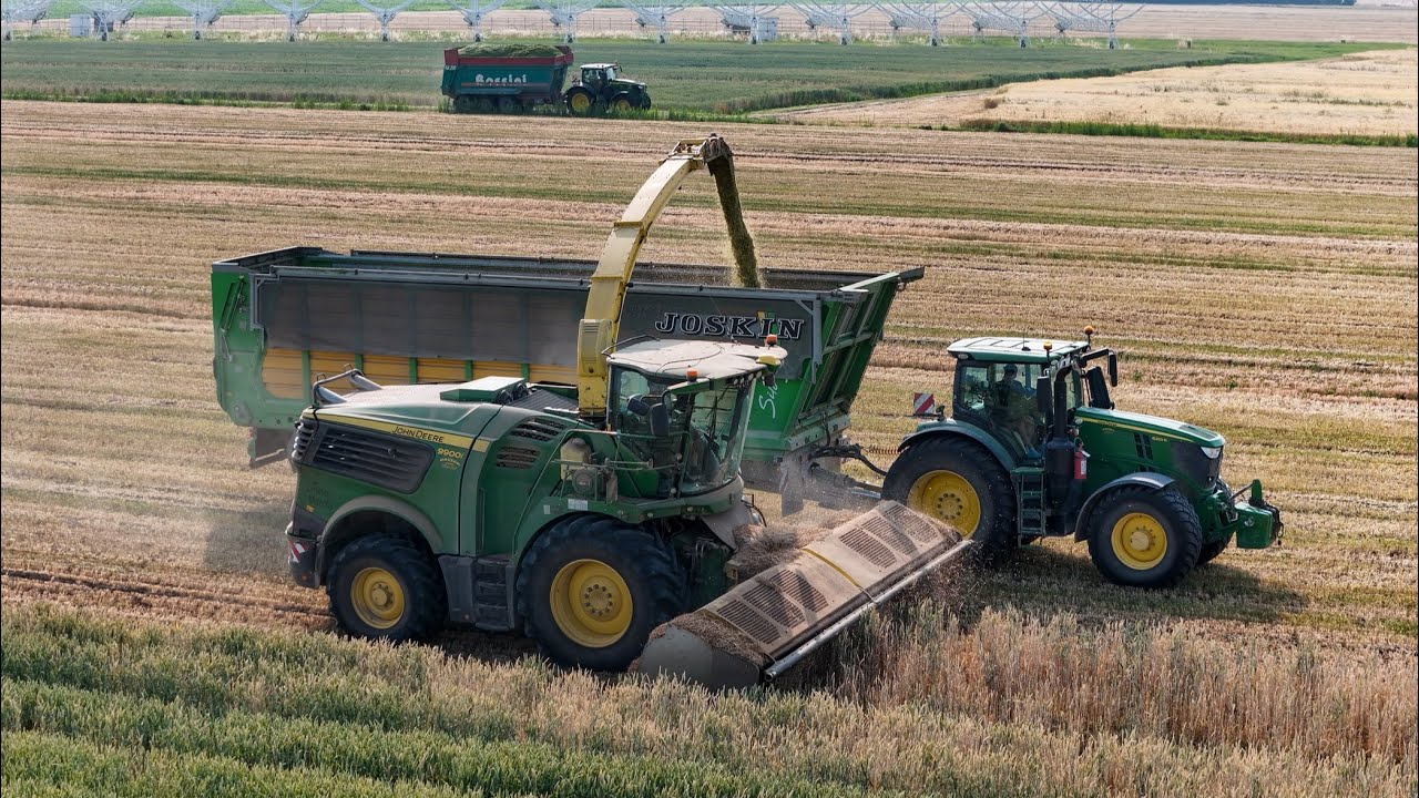 | John Deere 9900i | X7 John Deere & Fendt | Linea Verde |