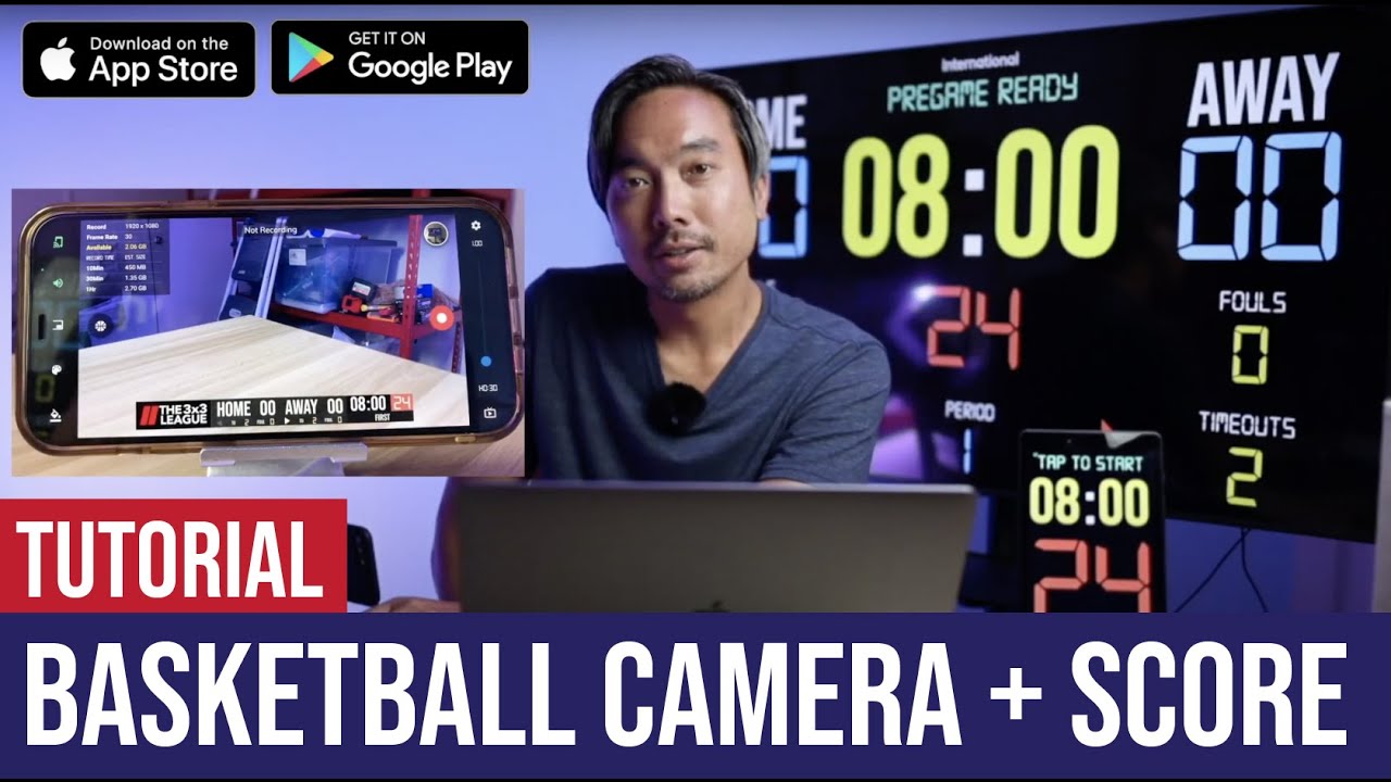 All-in-one Camera & Score App for Basketball - Tutorial