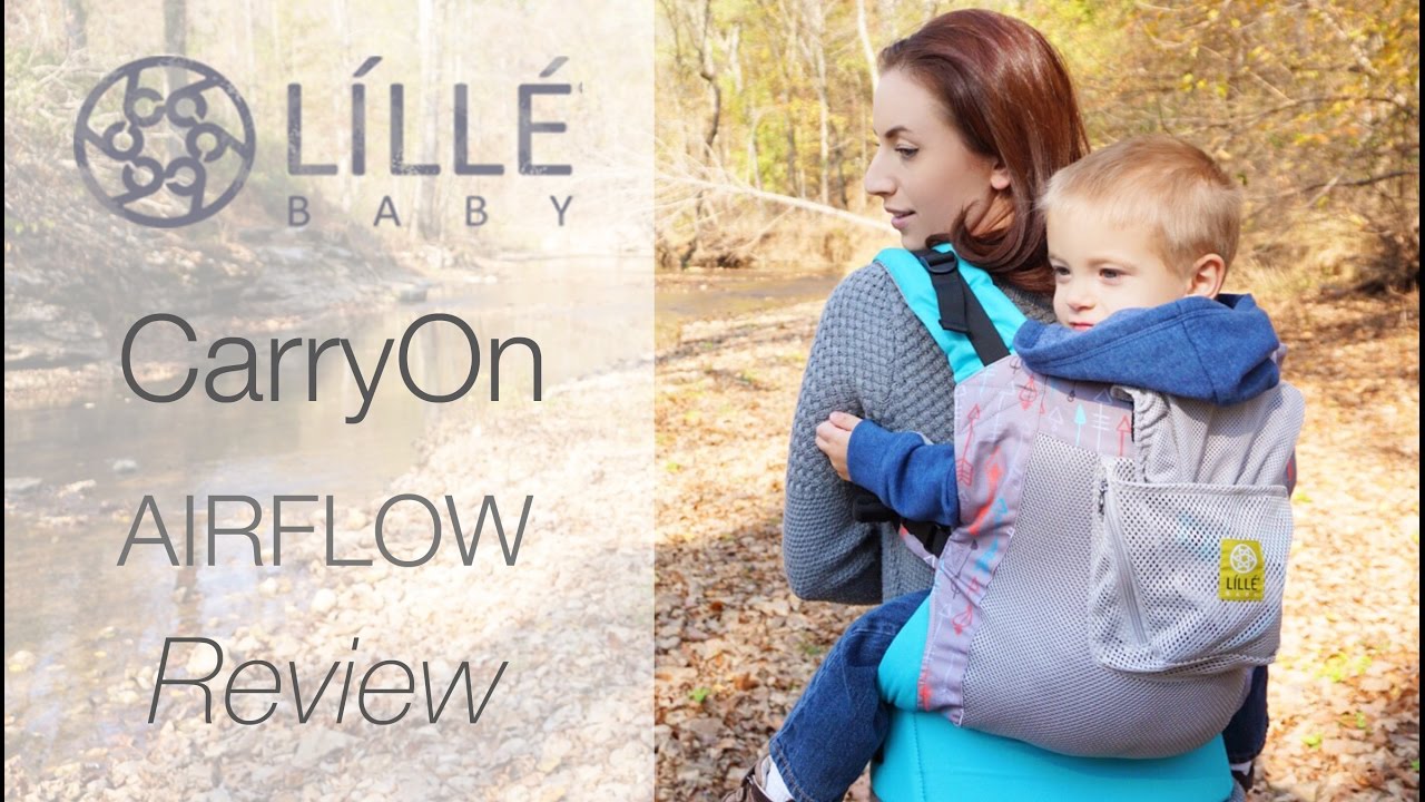 NEW LILLEbaby CarryOn Airflow BEST Toddler Carrier Review! Cupid's Arrow