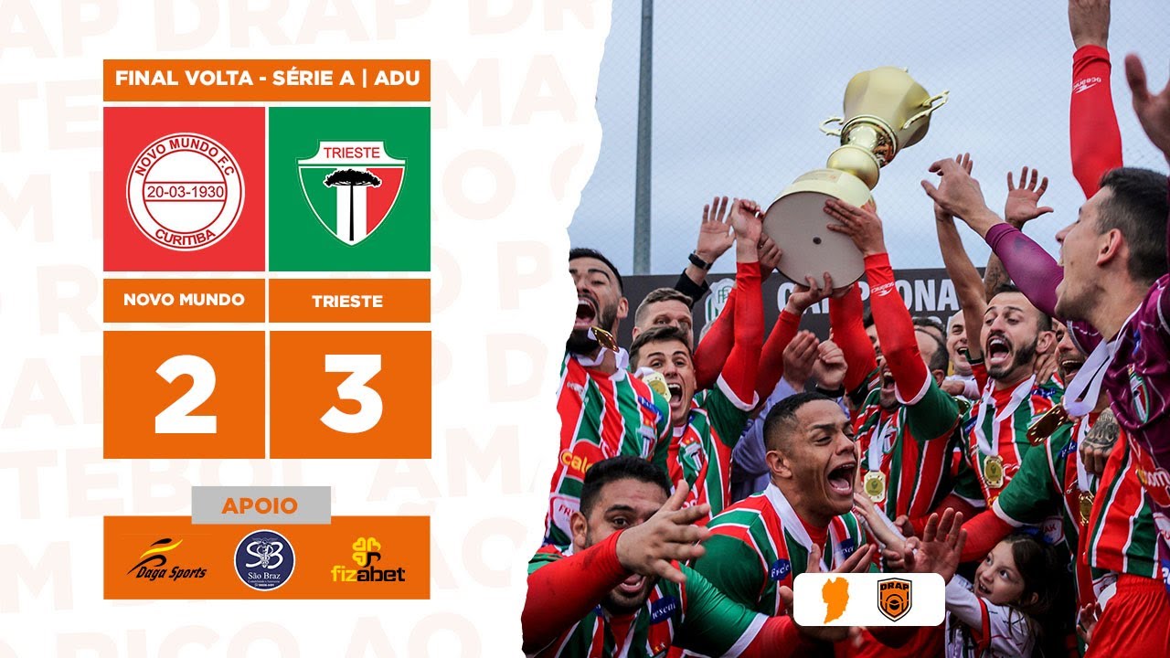 [VT] - NOVO MUNDO 2 X 3 TRIESTE [FINAL - VOLTA| SUBURBANA SÉRIE A | ADU]