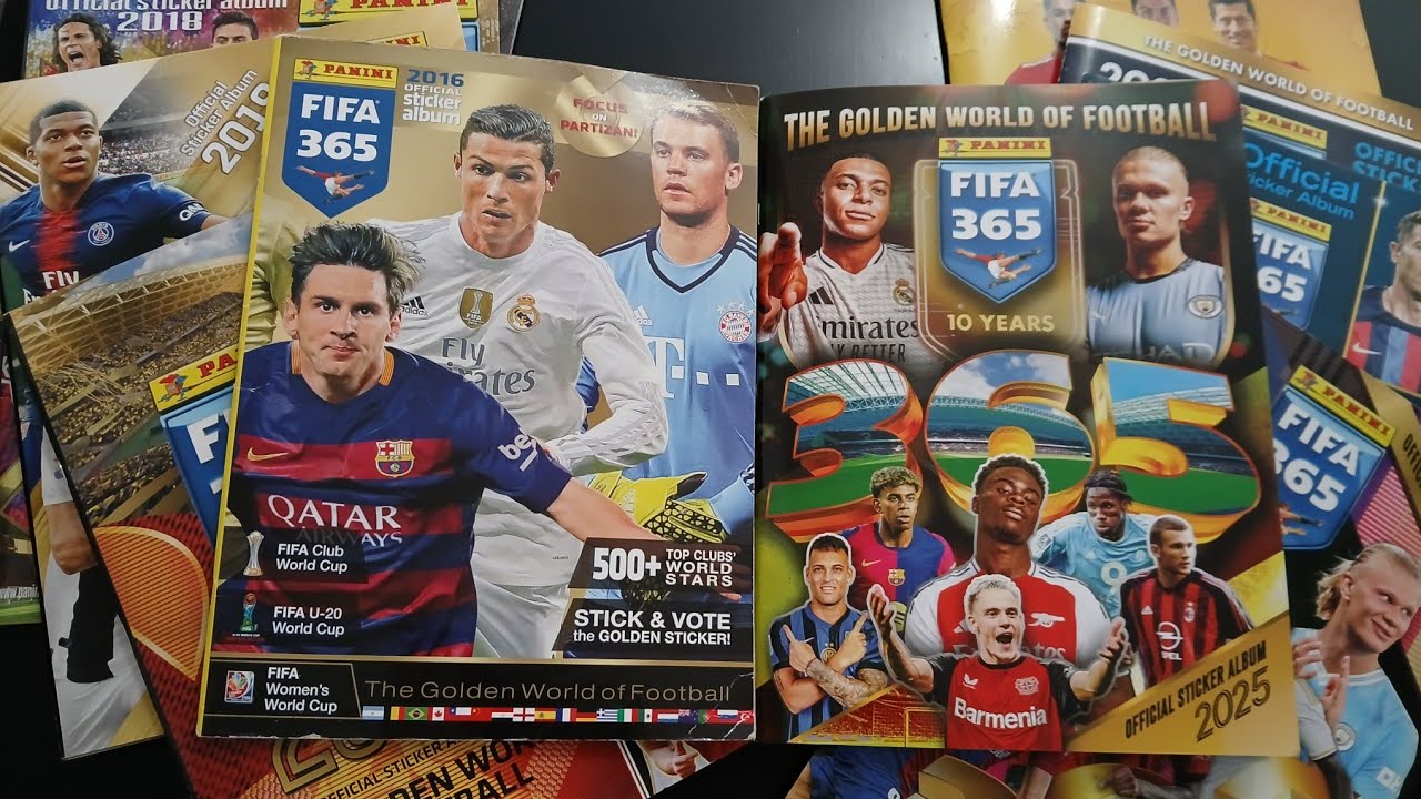 PANINI FIFA 365 2025 ALBUM - PRELISTAVANJE I PRVI UTISCI