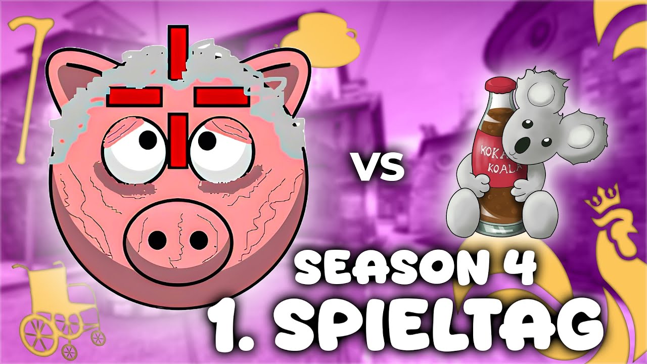 Schweineaim OLDIES mit neuem STARSPIELER! 😄 SCHWEINEAIM OLDIES vs. KOKA KOALAS - S4 Spieltag 1