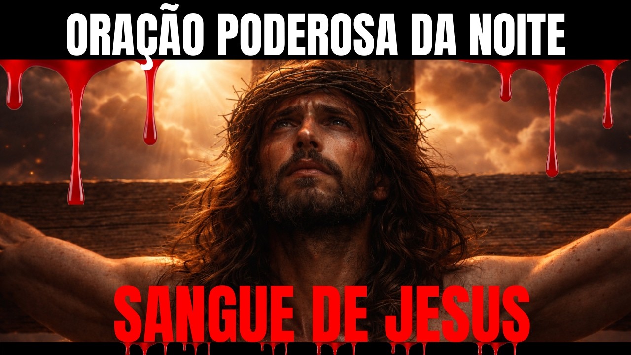 ORAÇÃO FORTE PARA ANULAR TODO MAL, FEITIÇOS E PRESENÇAS DEMONÍACAS | SANGUE DE JESUS