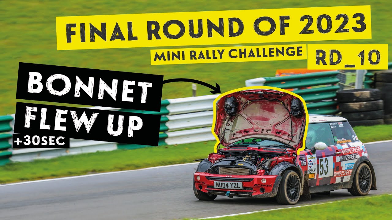 RD_10 Mini Rally Challenge_BONNET FLEW UP!