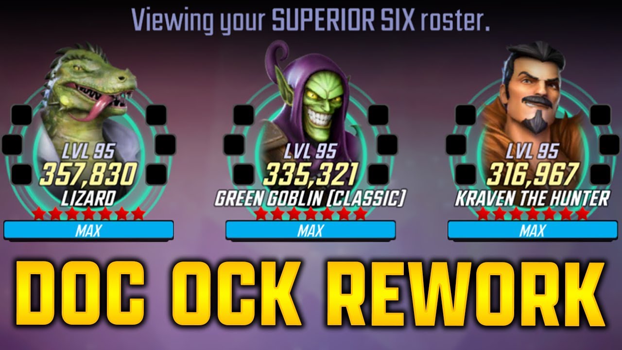 GREEN GOBLIN KIT - DOC OCK REWORK - KRAVEN - LIZARD - SPIDER-SLAYER - MSF