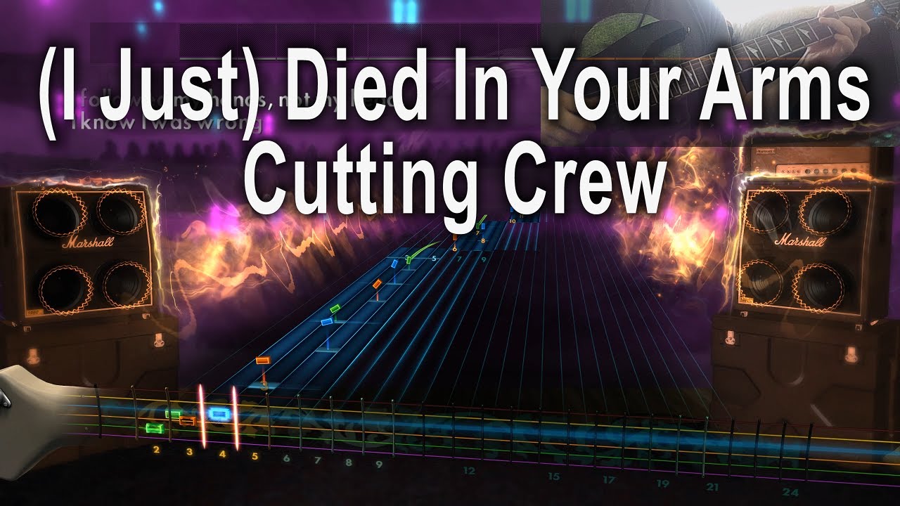 Cutting Crew - (I Just) Died In Your Arms - Rocksmith Lead 1440p