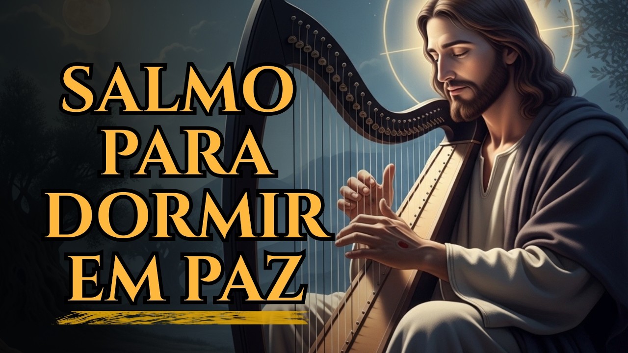 SALMOS PARA DORMIR COM A PAZ DE DEUS | 14 cânticos poderosos do REI DAVI