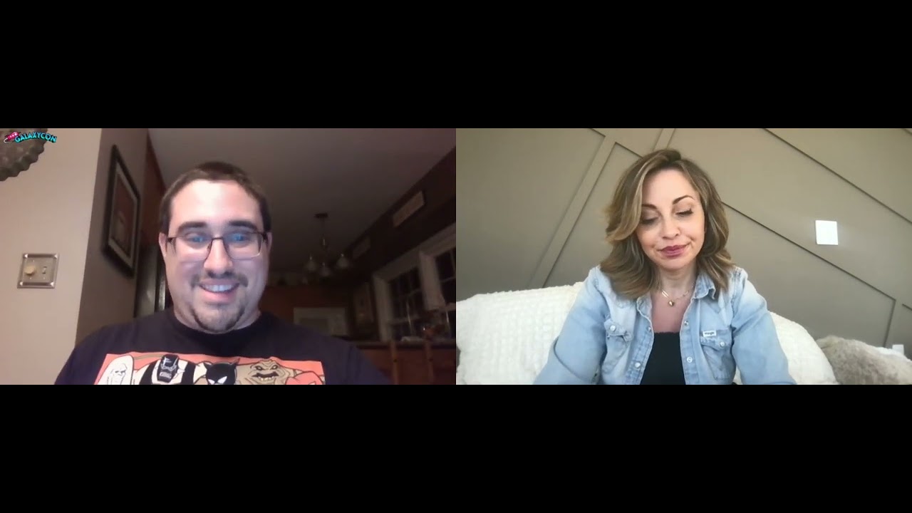 Video chat with Tara Strong on Galaxy Con!!