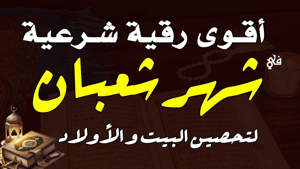 أقوي رقية شرعية فى شهر شعبان _ رقية شافية كافية بإذن الله لتحصين البيت والأولاد_القارئ صلاح أبو خليل