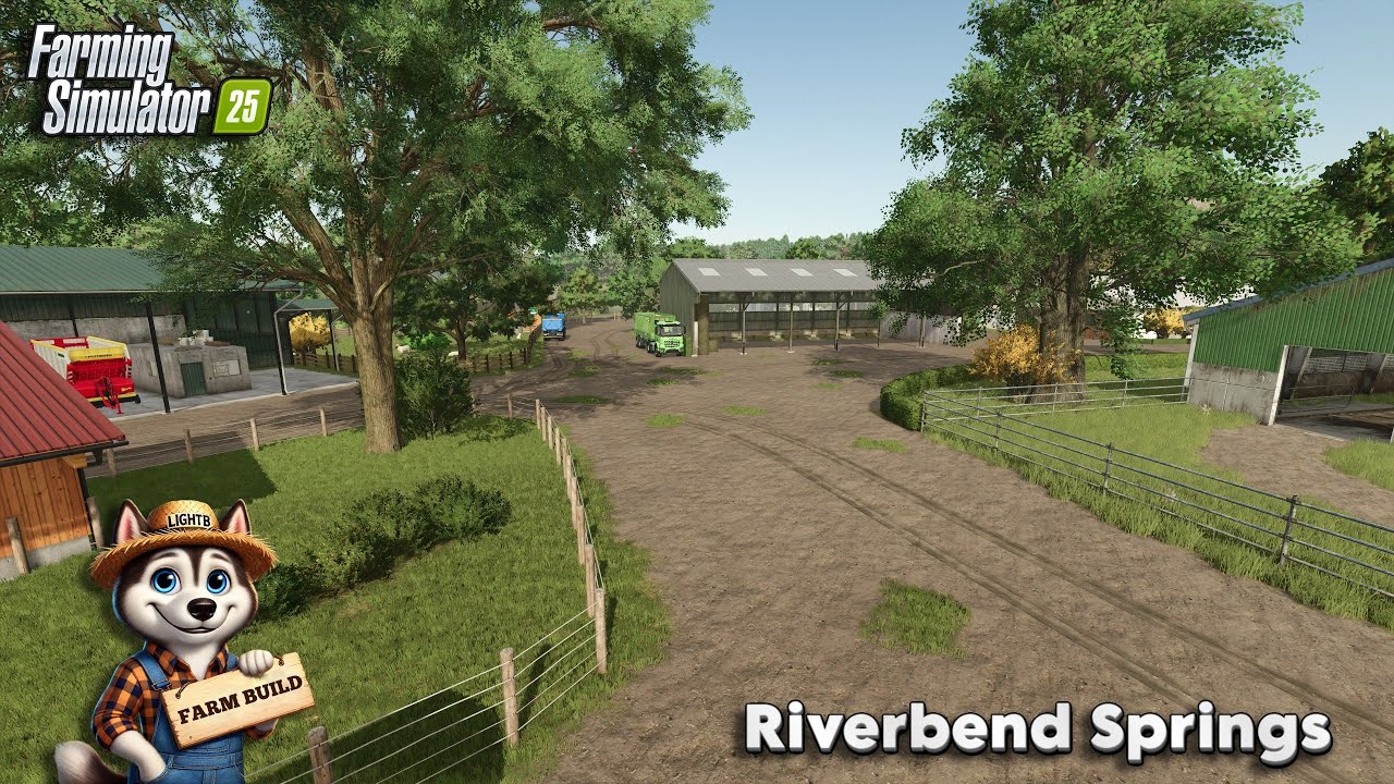 FS25 | Beautiful Farm from Scratch on Riverbend Springs
