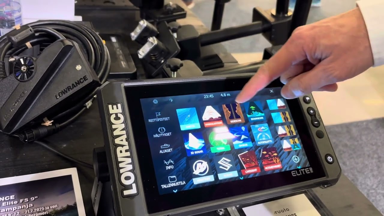 Lowrance Elite FS 9  demonstration