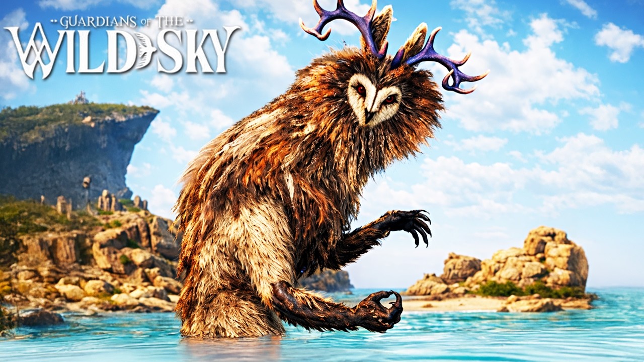 I Hunted and Tamed EVERY SINGLE CREATURE in This New Survival Game! (Guardians of the Wild Sky)
