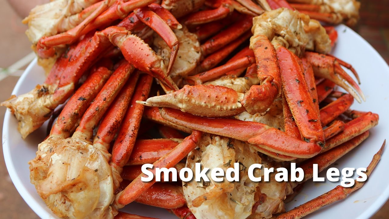 Smoked Crab Legs Recipe | How to Smoke Snow Crab Legs on Ole Hickory Pit