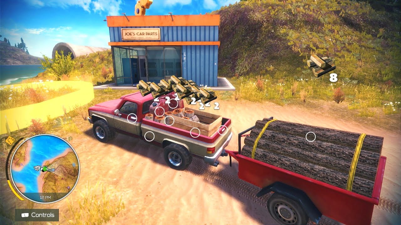 Pickup Truck Purchasing Car Parts From Shop | Off The Road Unleashed Nintendo Switch Gameplay HD